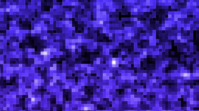 Colorful Purple and Colorful Noise Pattern Animation, Retro Television Static Effect and Abstract Digital Texture Motion, Great for Cyberpunk Intros and Modern Video Backgrounds. 4k ideo