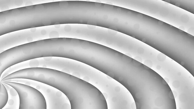 Monochrome spiral swirl pattern with radial perspective
