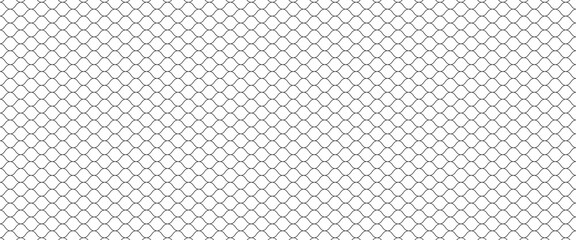 Curved net pattern. Seamless design for sportswear or equipment like soccer goals, volleyball nets, basketball hoops, hockey nets, and athletic gea © suprikacenhk