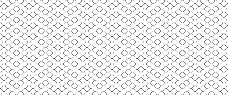 Curved net pattern. Seamless design for sportswear or equipment like soccer goals, volleyball nets, basketball hoops, hockey nets, and athletic gea