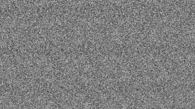 TV noise bad signal reception overlay