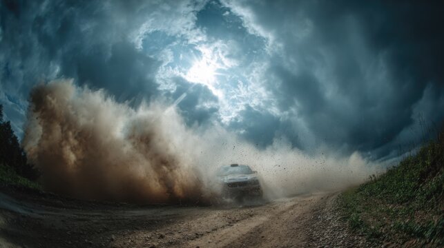Serie cinematogr&aacute;fica de coches de competici&oacute;n, motores, neum&aacute;ticos, lluvia, chispas y asfalto mojado en escenas de velocidad, adrenalina y tecnolog&iacute;a.