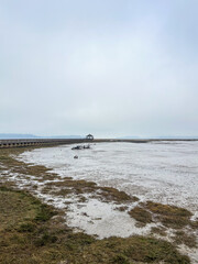 Fototapeta premium Mudflat at Low Tide