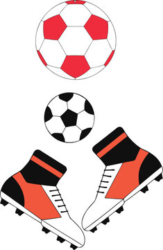 soccer ball vector illustration