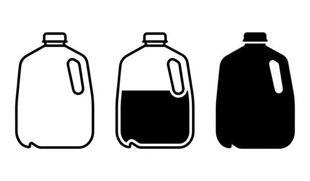 Plastic Jug Icons