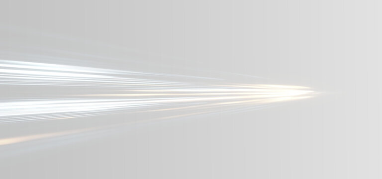 Futuristic Blue and Golden Neon Light Lines with Glowing Energy Flow, Abstract Motion Trails for High Speed Data Transfer, Fiber Optic Communication and Digital Innovation