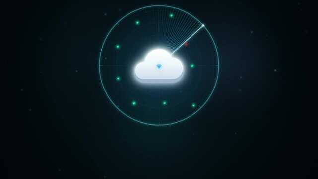 Cloud cybersecurity radar detecting and neutralizing threats in real time network protection