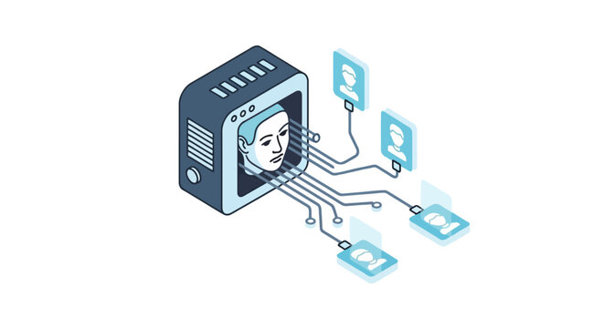 Facial recognition system analyzing multiple user profiles