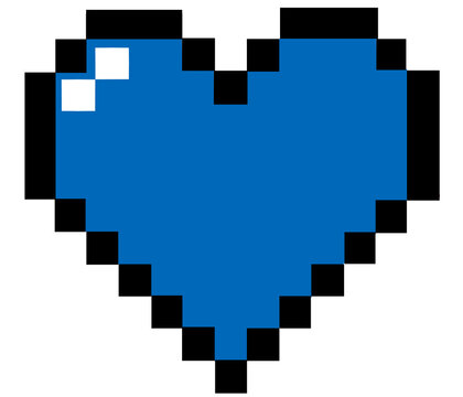 pixel heart icon