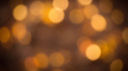 Warm autumn bokeh defocused background with golden orange blurred light © ikhsan