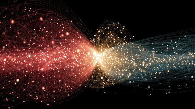Correlation visualization - Abstract paired patterns conceptual statistical association visual energy alignment dynamic composition minimalistic representation expressive symbolic relational mapping