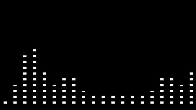 Videos of musical sound waves and audio waveforms