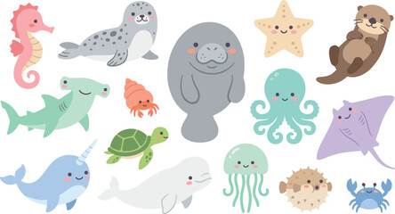 set of animals © Md