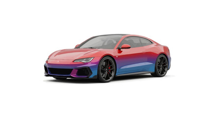 Fototapeta premium Corvette sports car in motion.