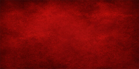 Fototapeta premium Red grunge textured background with vintage paper, leather and fabric surface, abstract retro wallpaper design, dark red and purple grunge material texture
