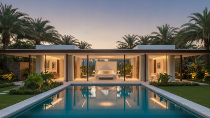 Fototapeta premium Luxury Villa