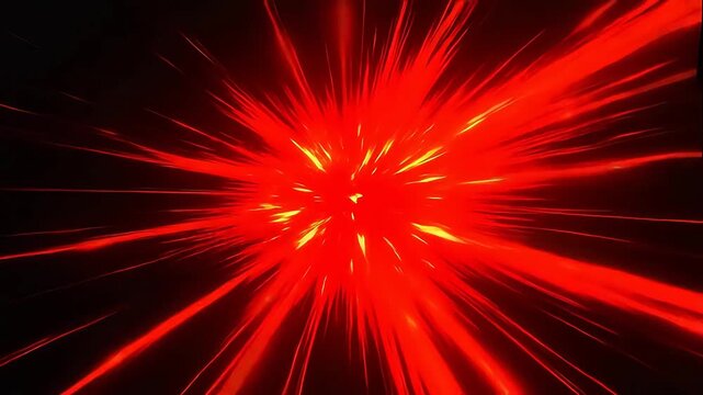 Pulsing Anger: Red Electric Lines