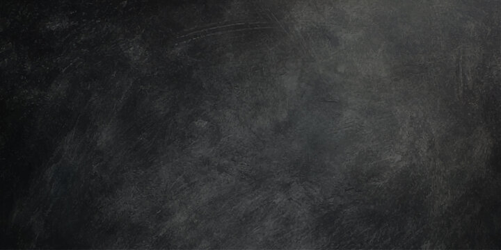 Black chalkboard texture background empty chalkboard backdrop dark charcoal grunge menu template empty copy space