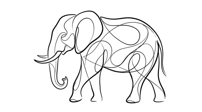 elephant vector illustration