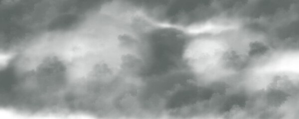 Abstract white smoke swirls on dark gradient background, style © ARdesignAi