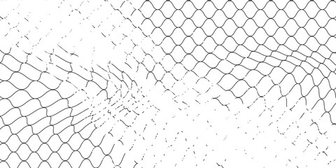 Net pattern. Rope net vector silhouette. Soccer, football, volleyball, tennis and tennis net pattern © sodikin