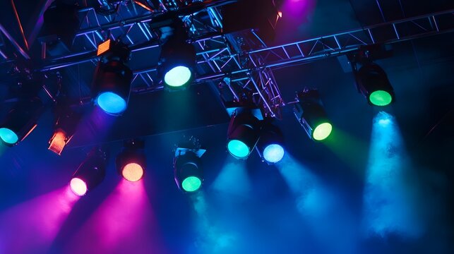 concert stage lights