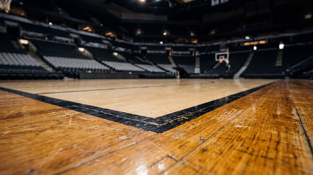 Stock Basketball stadium