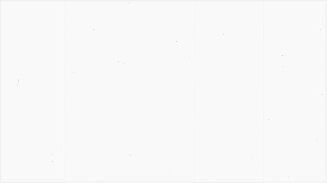 Vintage Film Grain Dust and Scratches Flickering on White Background Minimalist Retro Cinema Texture Motion Background Loop 4k video