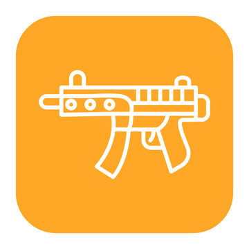Submachine Gun Icon