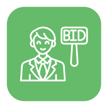 Auction Guest Male Icon
