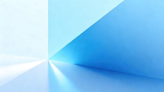 Abstract blue geometric background