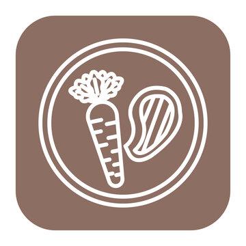 Paleo Diet Icon