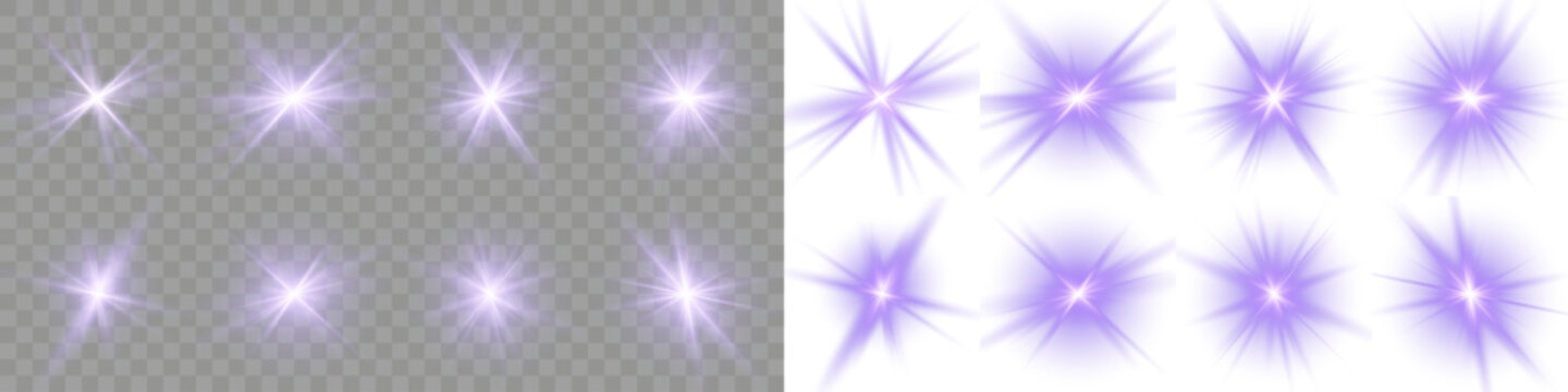 Bundle of camera flash ignition Magic special vibrant, as screen addition.