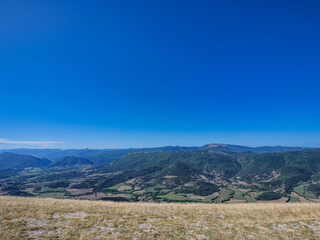 Buech Valley Panorama From Longeane Mountain Viewpoint © Vincent Cazajous