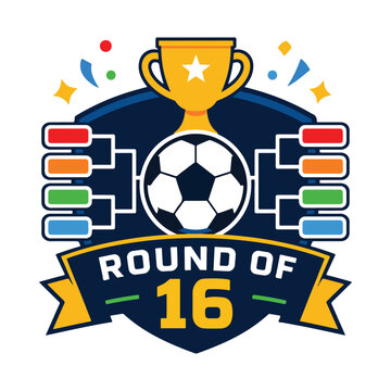 Football Round of 16 Icon
