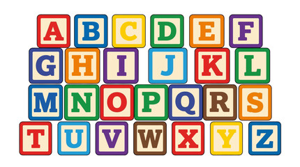 Alphabet Blocks ABC Learning Toy © Civic