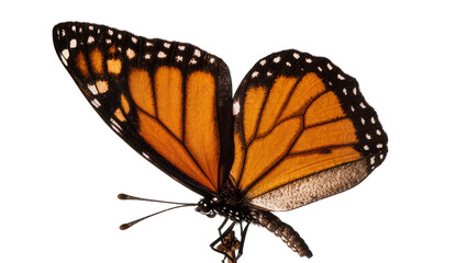 Monarch butterfly with orange and black wings © Sophia