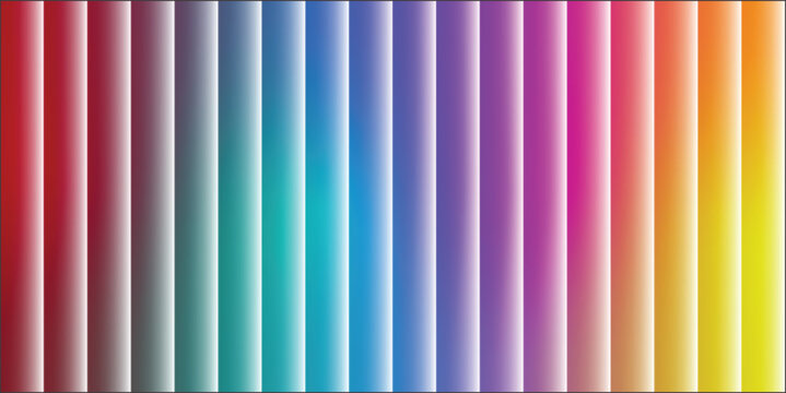 Abstract Colorful Vertical Striped Background with Retro Rainbow Lines Seamless Texture in Pink Purple Blue and Green Vector Wallpaper Design