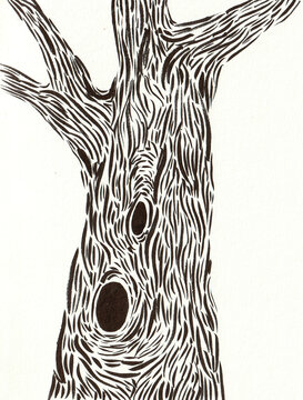 A tree with a texture II