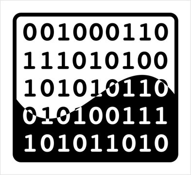 Binary Code Icon Y_2404001