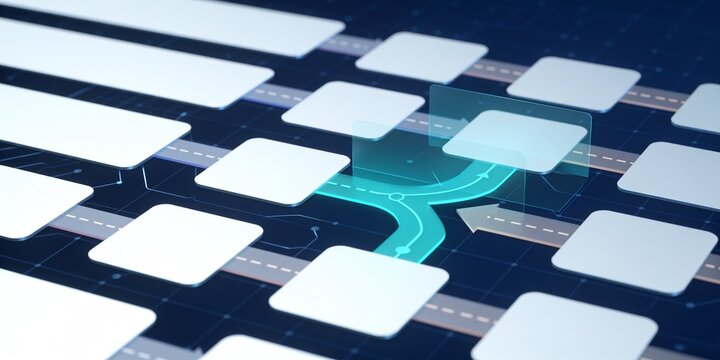 Adaptive Digital Operations Flow with Teal Routing Layer, Business Process Redesign and Workflow Continuity Background