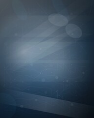 Obraz premium Abstract blue geometric polygon mesh background