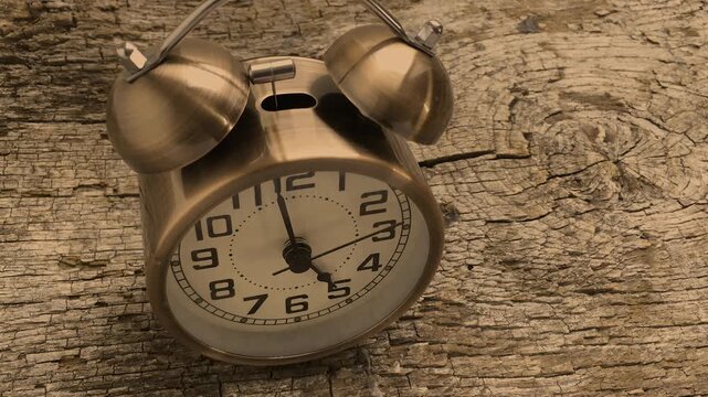 Alarm clock running backwards from 5 am 