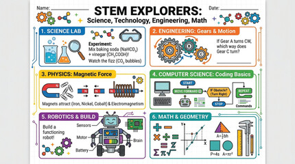 stem explorers  © sadia