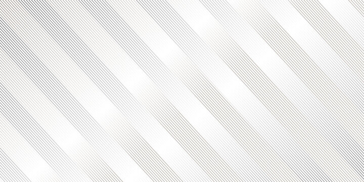 Geometric diagonal oblique vector curve gradient black and white graphic stripe line. Repeated fine diagonal lines Thin slash line stripes diagonal vector elegant background