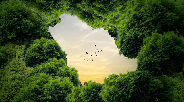 Green Saudi Arabia Map concept background. Saudi Arabia map created by tress.