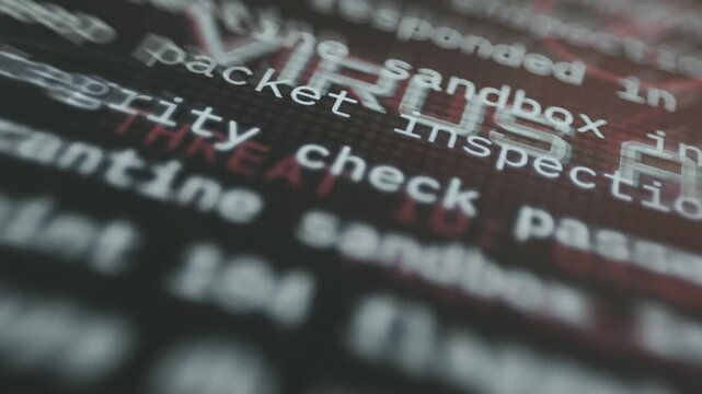 Security system log monitoring and analyzing network traffic