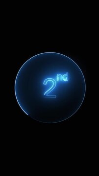 Digital award symbol represents runner up business achievement accolades. Professional award symbol visualizes competitive marketplace corporate success. Employee recognition with award symbol.