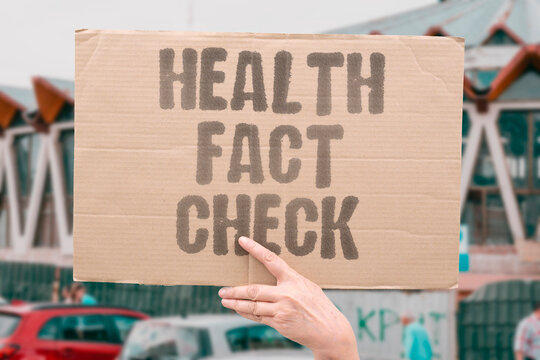 "Health fact check" Always verify medical information before sharing. VERIFY. MEDICAL. INFORMATION. FACT. CHECK.