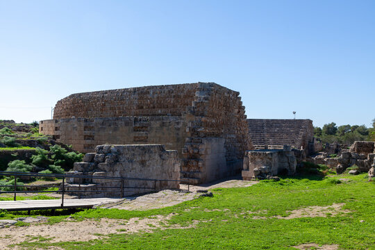 The theatre at Salamis in Northern Cyprus